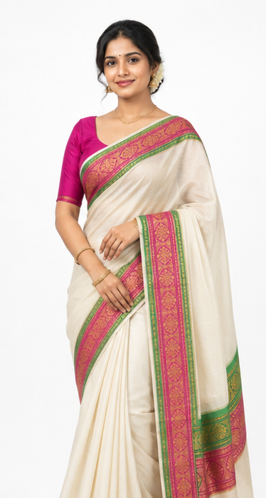 White Saree