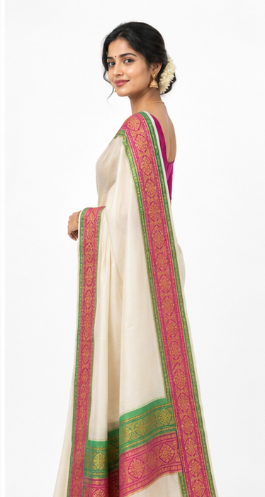 White Saree